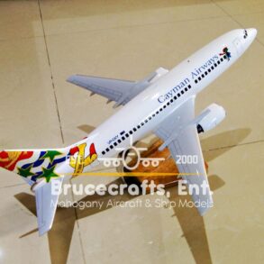 Model of B737-300 Cayman Airways with detailed craftsmanship.